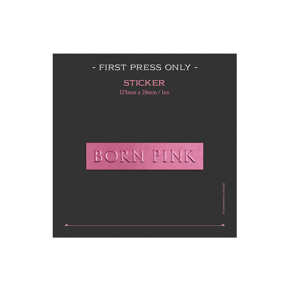 BORN PINK Exclusive Box Set - Pink Version - Image 10