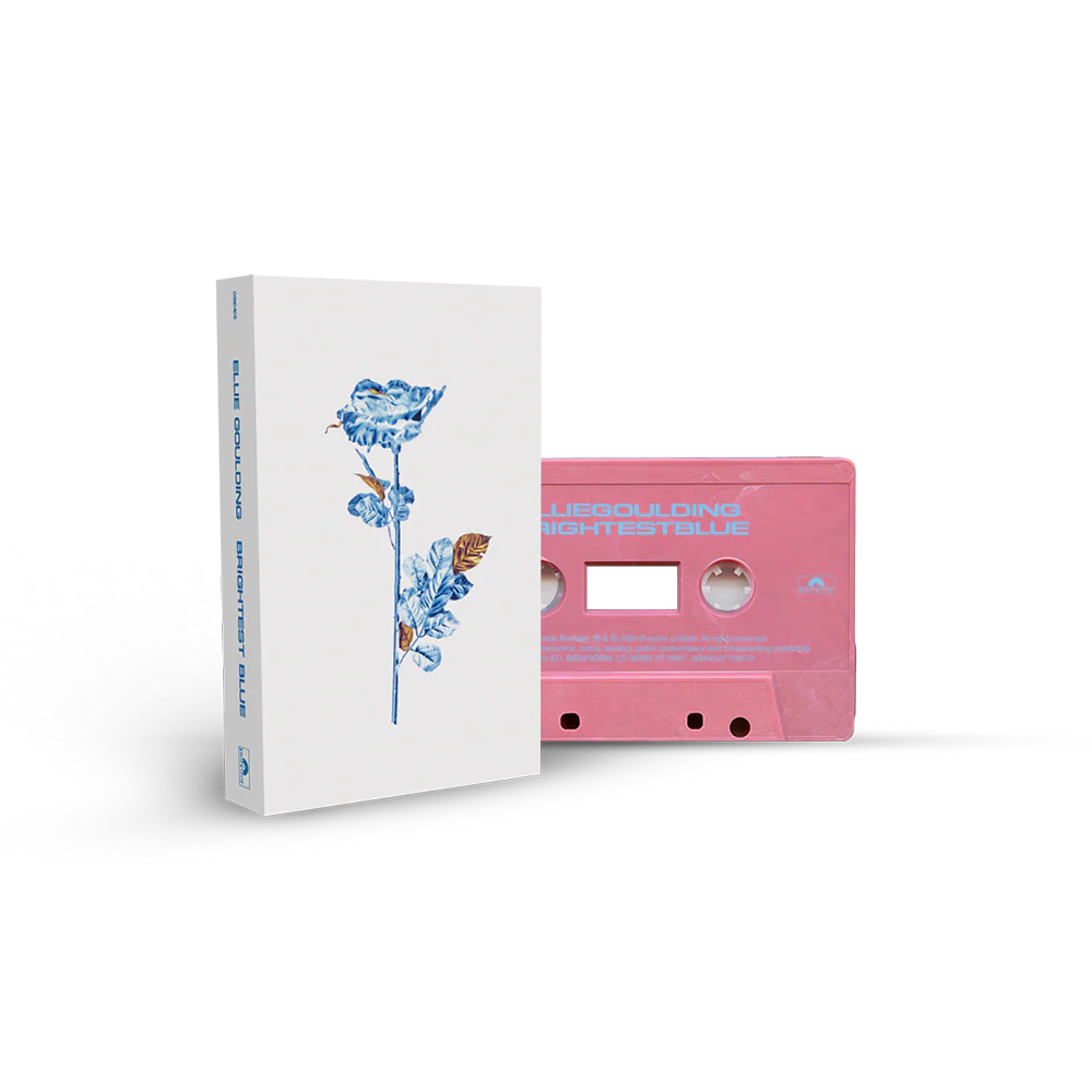 'Brightest Blue' Pink Recycled Plastic Cassette