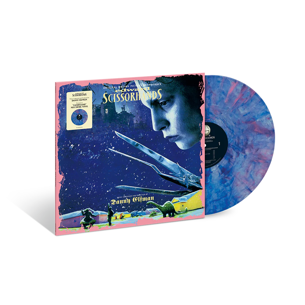 Edward Scissorhands Limited Edition "Candyland" Mix Swirl Vinyl - Image 2