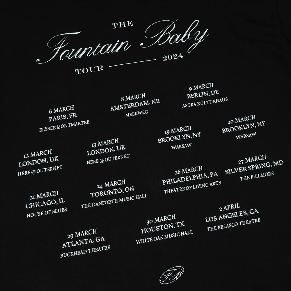 EU Black Tour T-Shirt - Image 4