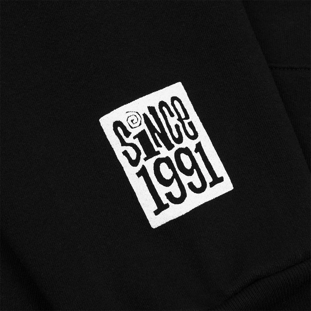 Interscope Logo Hoodie - Black - Image 3
