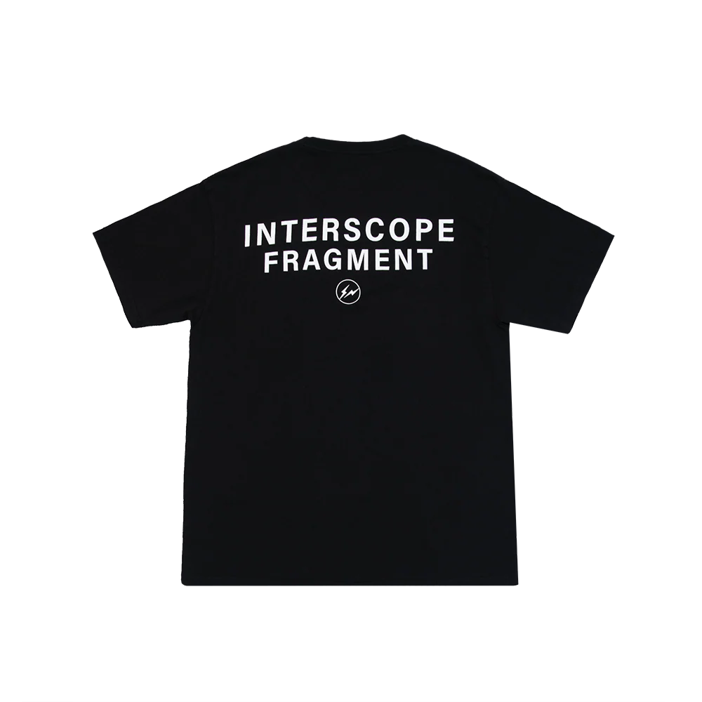 Interscope x Fragment Collection 01 - Black T-Shirt - Image 2