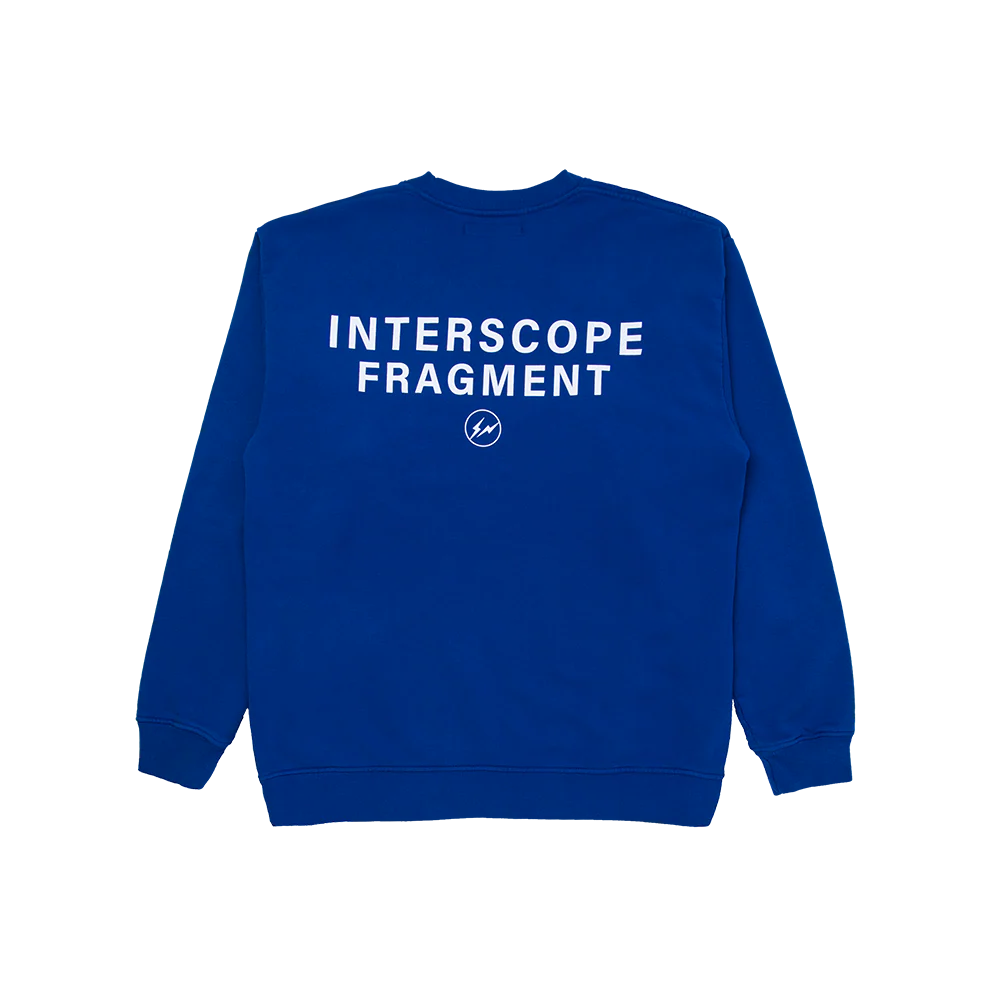 Interscope x Fragment Collection 01 - Blue Crewneck - Image 2