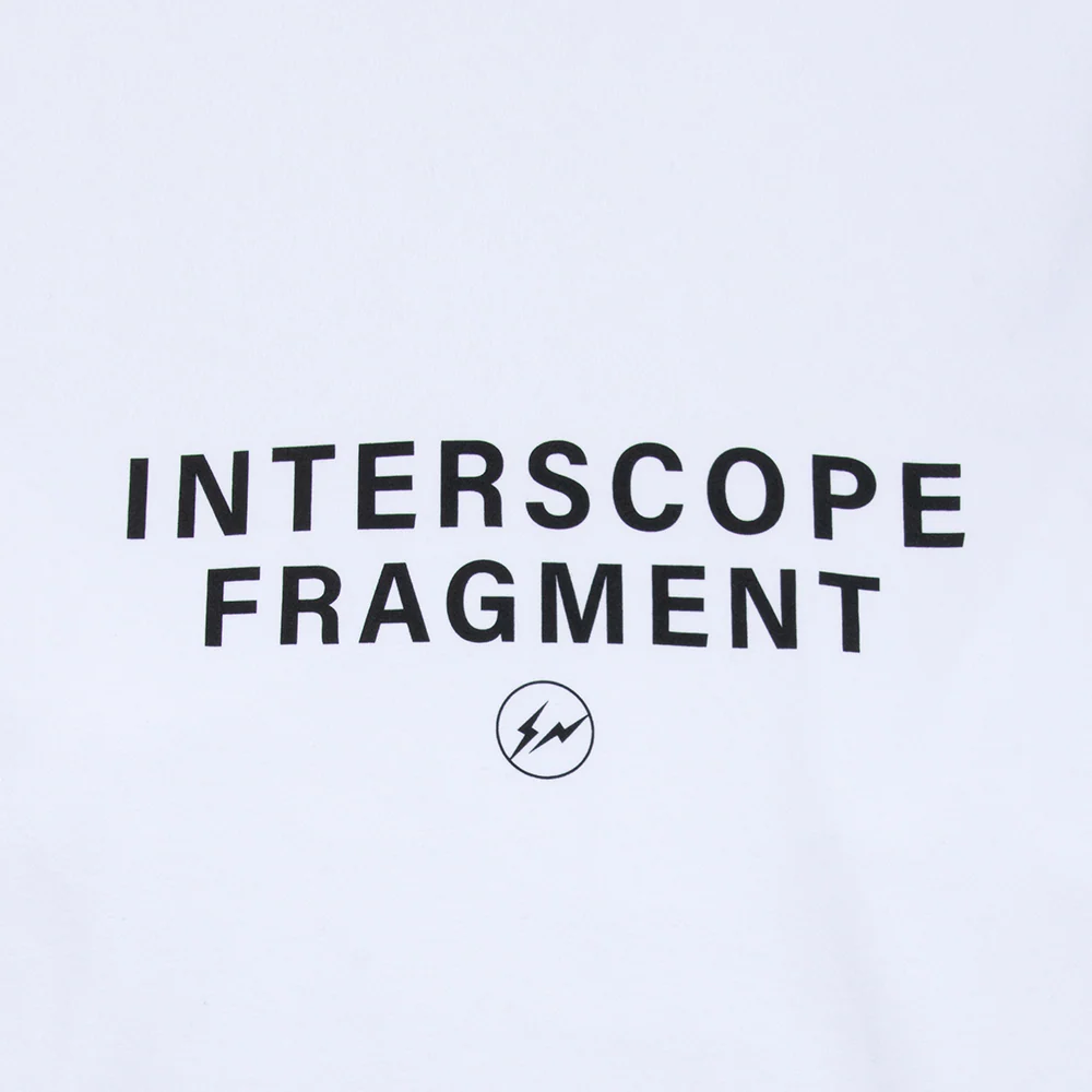 Interscope x Fragment Collection 01 - White T-Shirt - Image 4