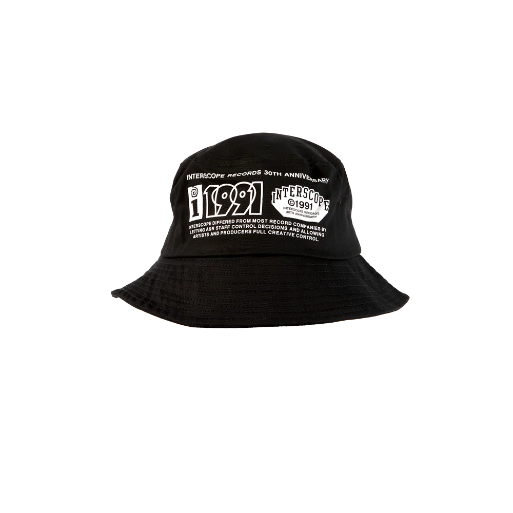Interscope x Kappa Bucket Hat (Black) - Image 2