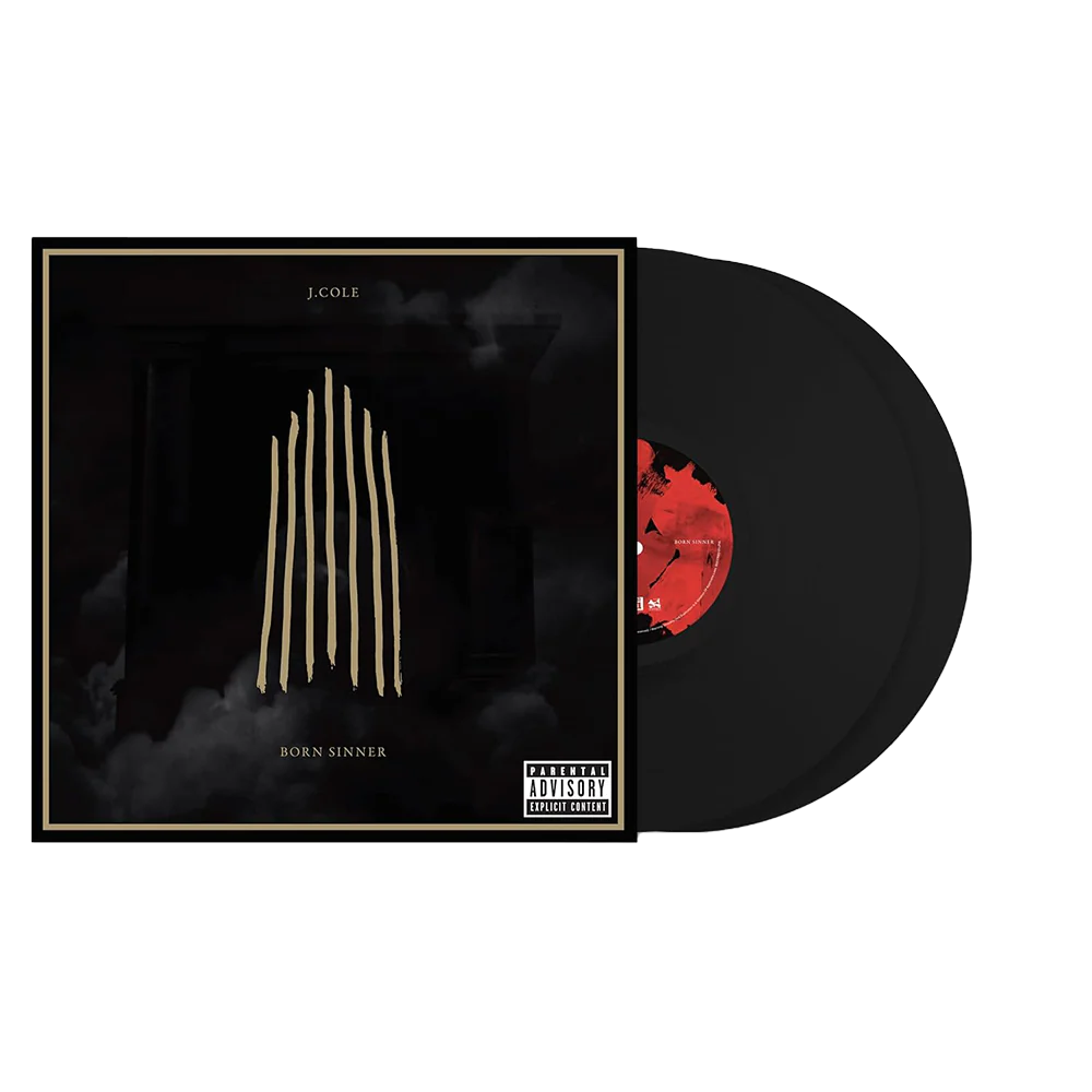 J. Cole - Born Sinner (Standard Black) Vinyl 2LP