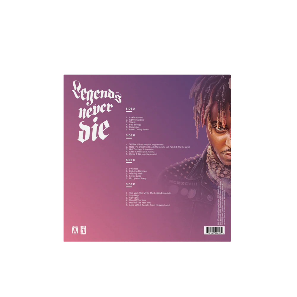 Legends Never Die (5 Year Anniversary Edition) Pink Vinyl - Image 5