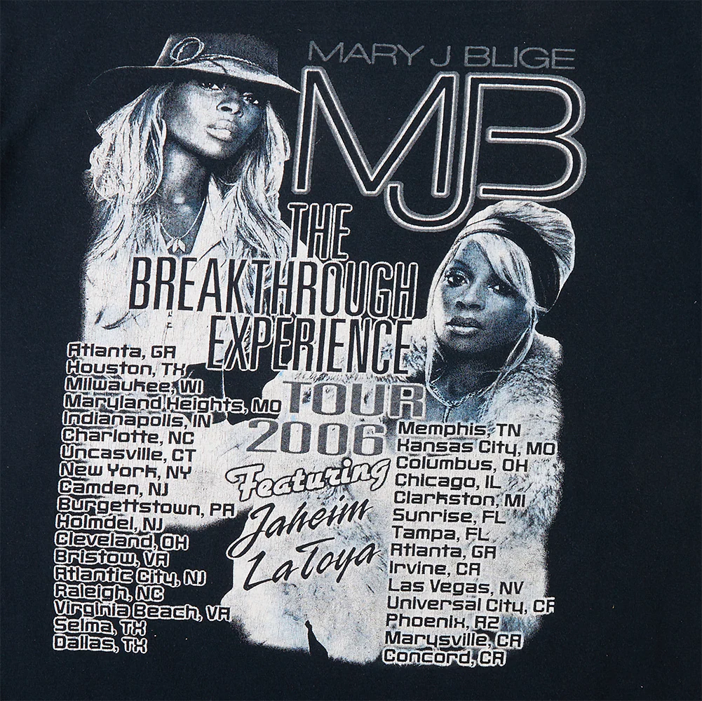 Mary J. Blige "The Breakthrough Experience" Vintage T-Shirt - Image 4