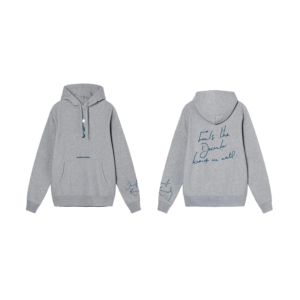 MOMENTS PASSED GREY HOODIE - Image 3
