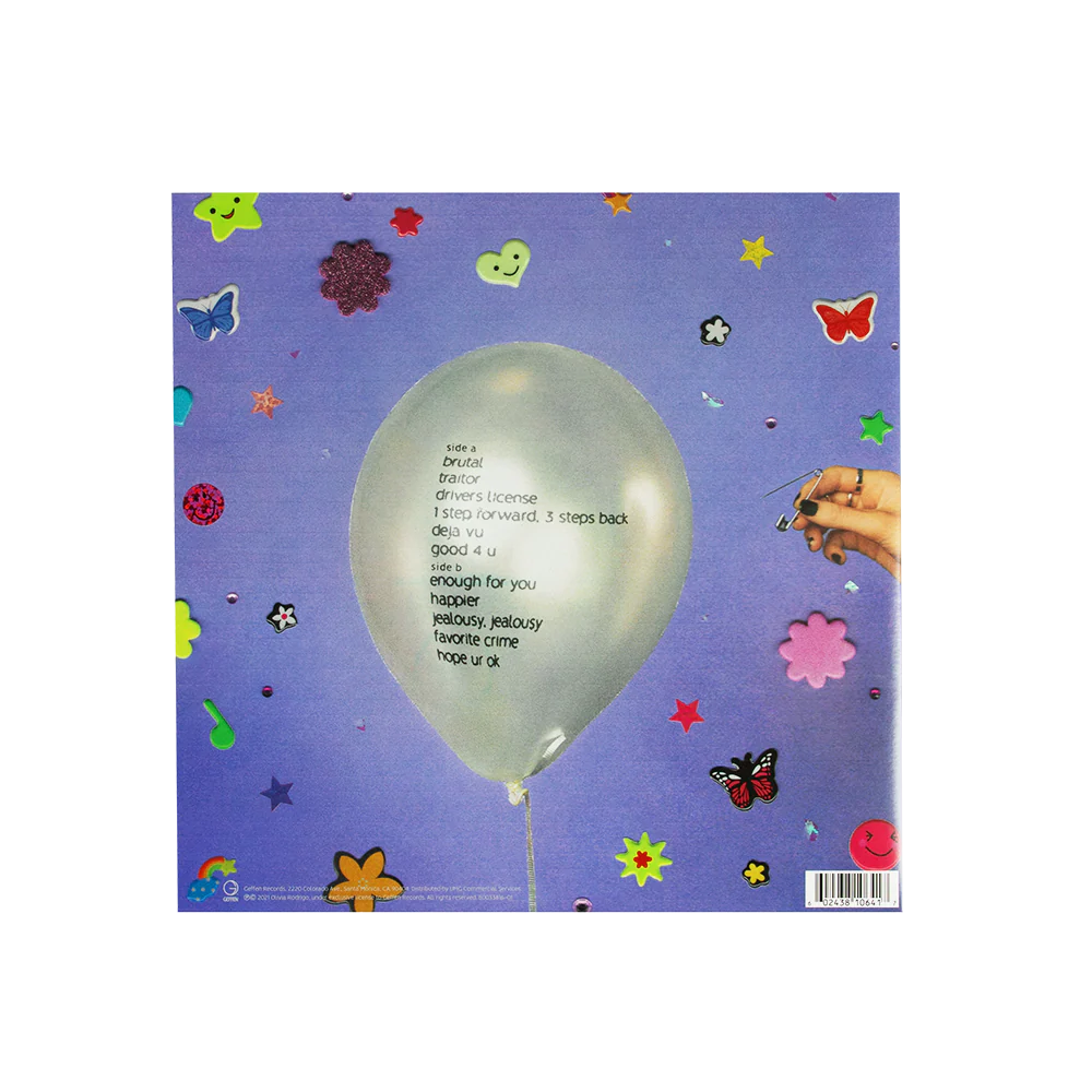 SOUR Clear Crystal Vellum Vinyl - Image 3