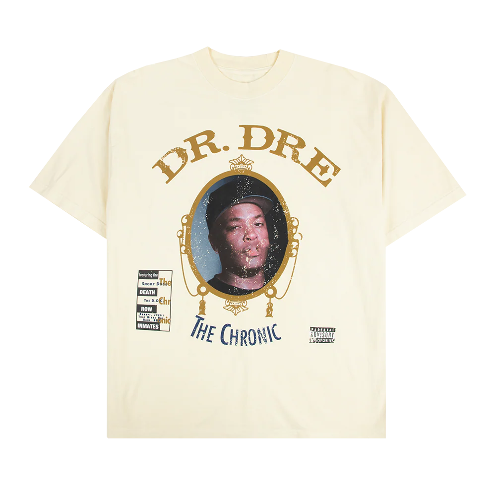 The Chronic Jumbo Print Tee - Vintage White - Image 4