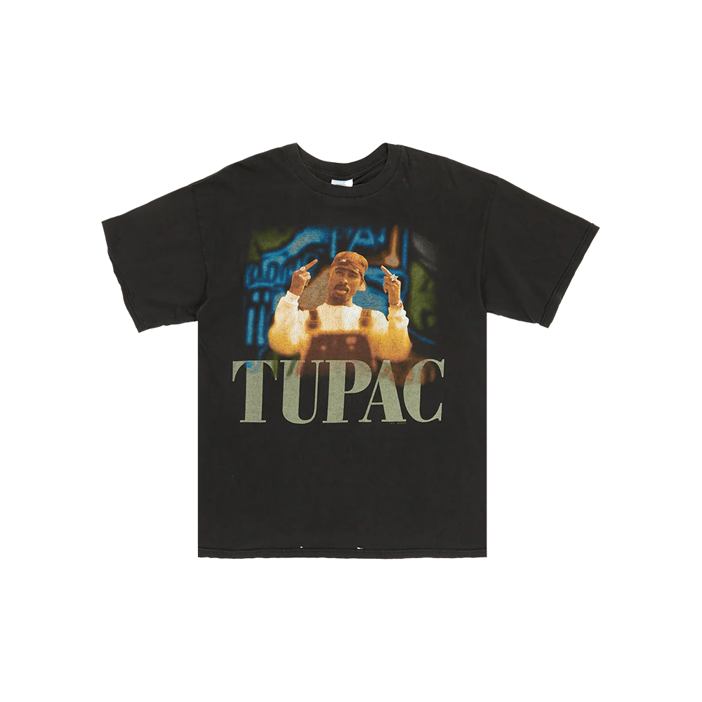 Tupac Middle Finger Tee - XL